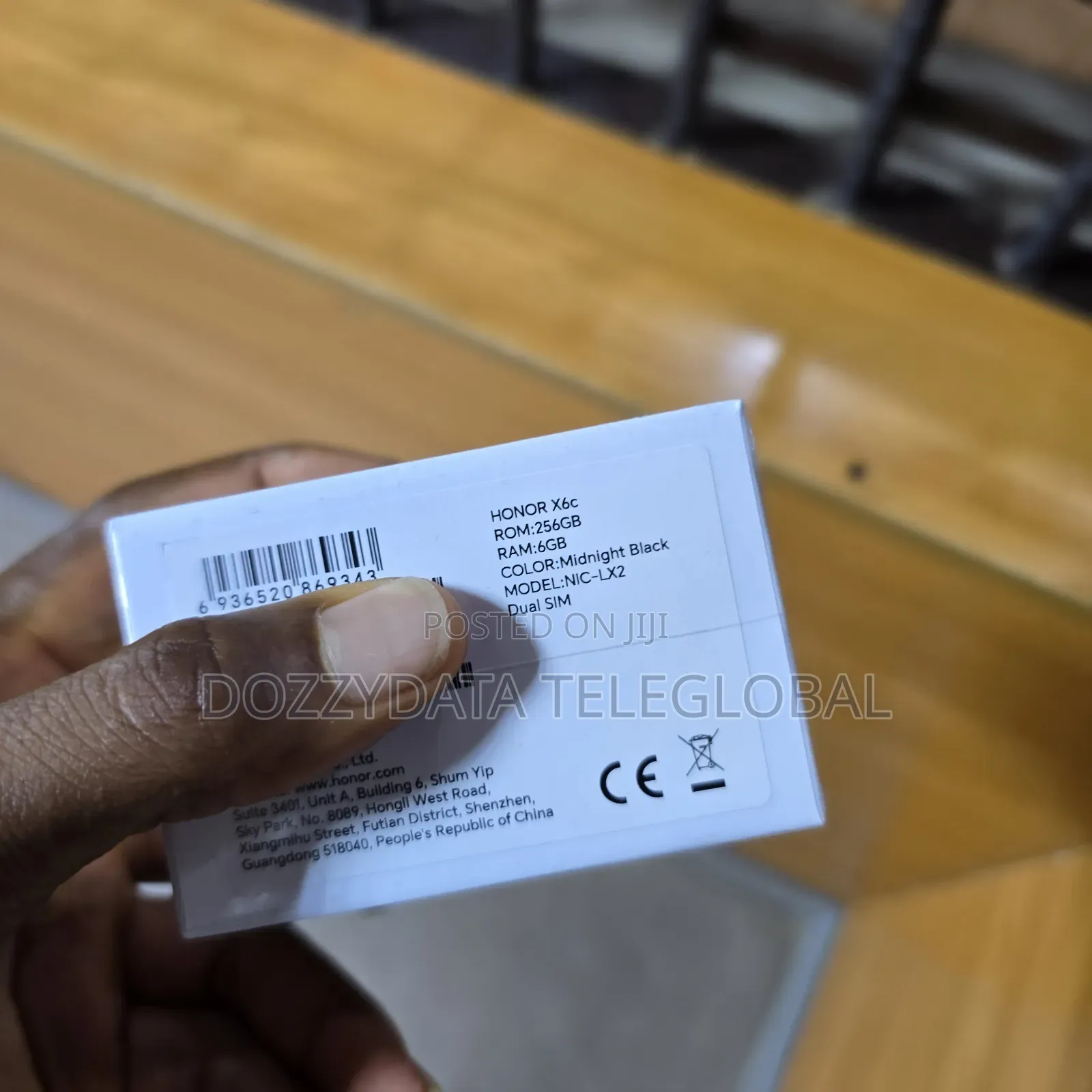 New Honor X6C 256 GB Black