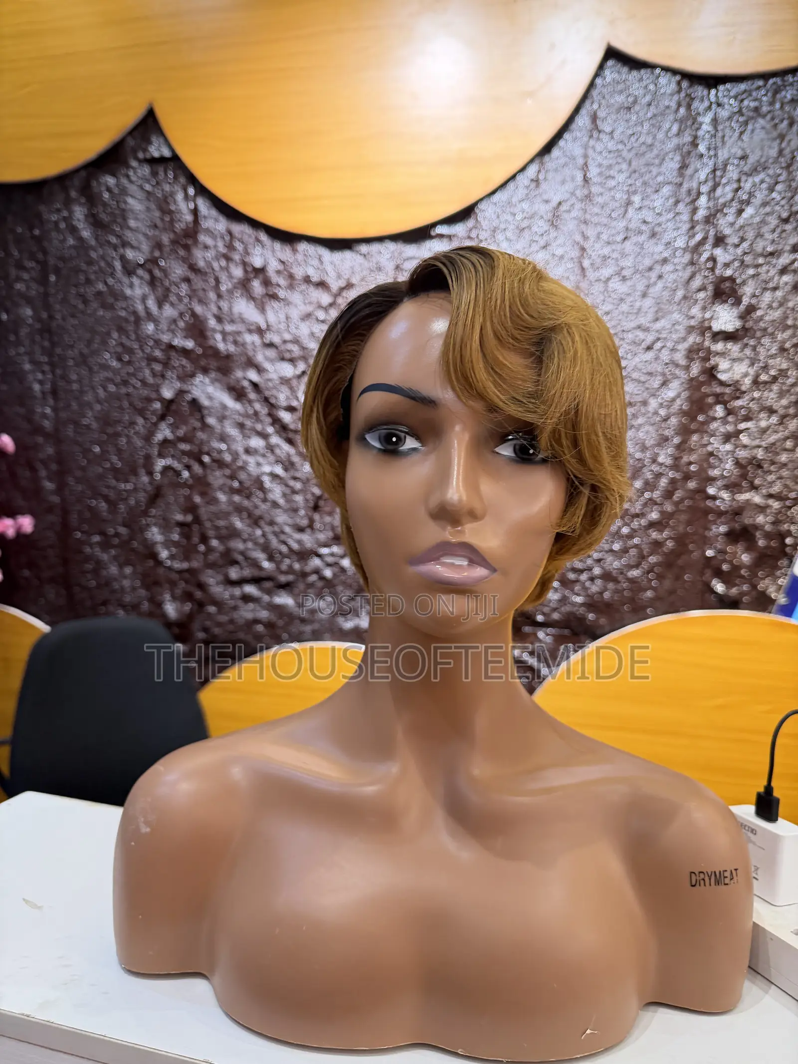 Ombré Short Pixie Wig