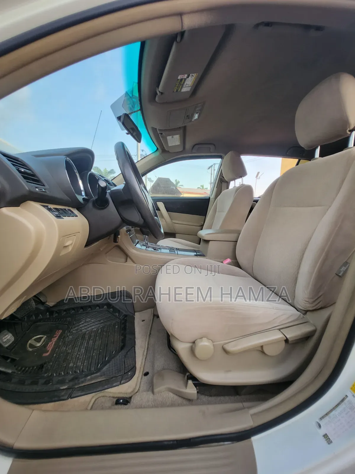 Toyota Highlander 2008 White