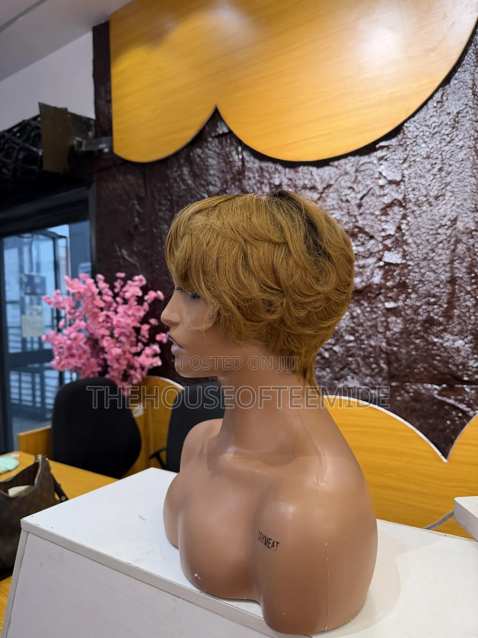 Ombré Short Pixie Wig