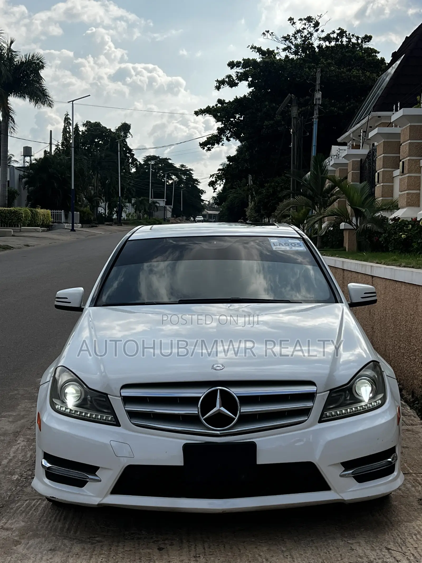 Mercedes-Benz C300 2013 White