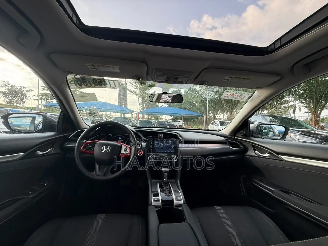 Honda Civic EX 4dr Sedan (1.5L 4cyl) 2016 Gray