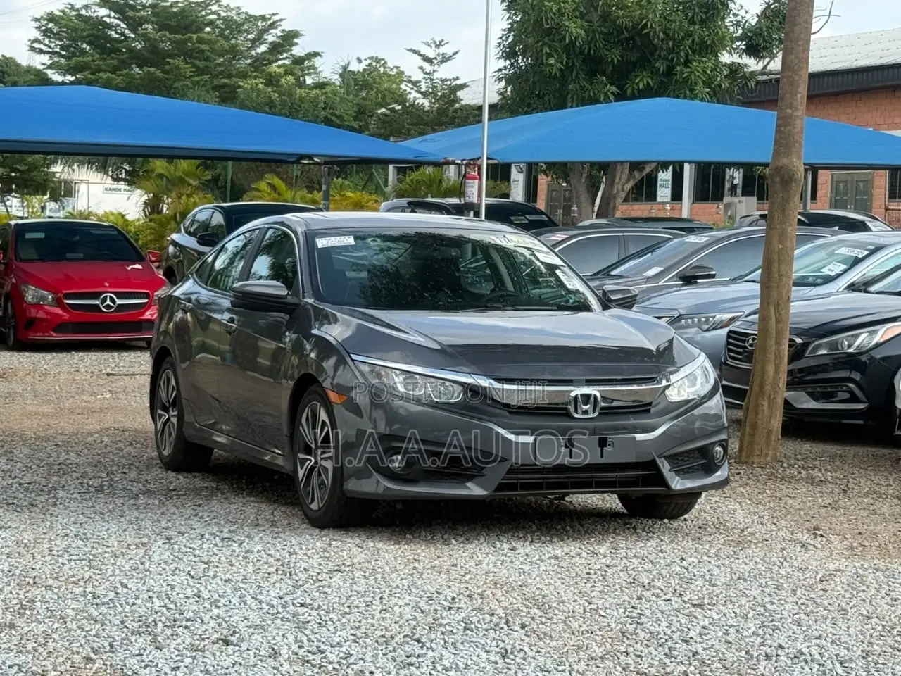 Honda Civic EX 4dr Sedan (1.5L 4cyl) 2016 Gray
