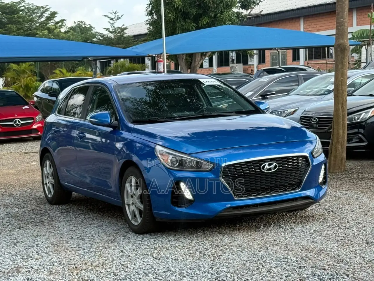 Hyundai Elantra ECO Sedan FWD (1.4L 4cyl 7A) 2017 Blue