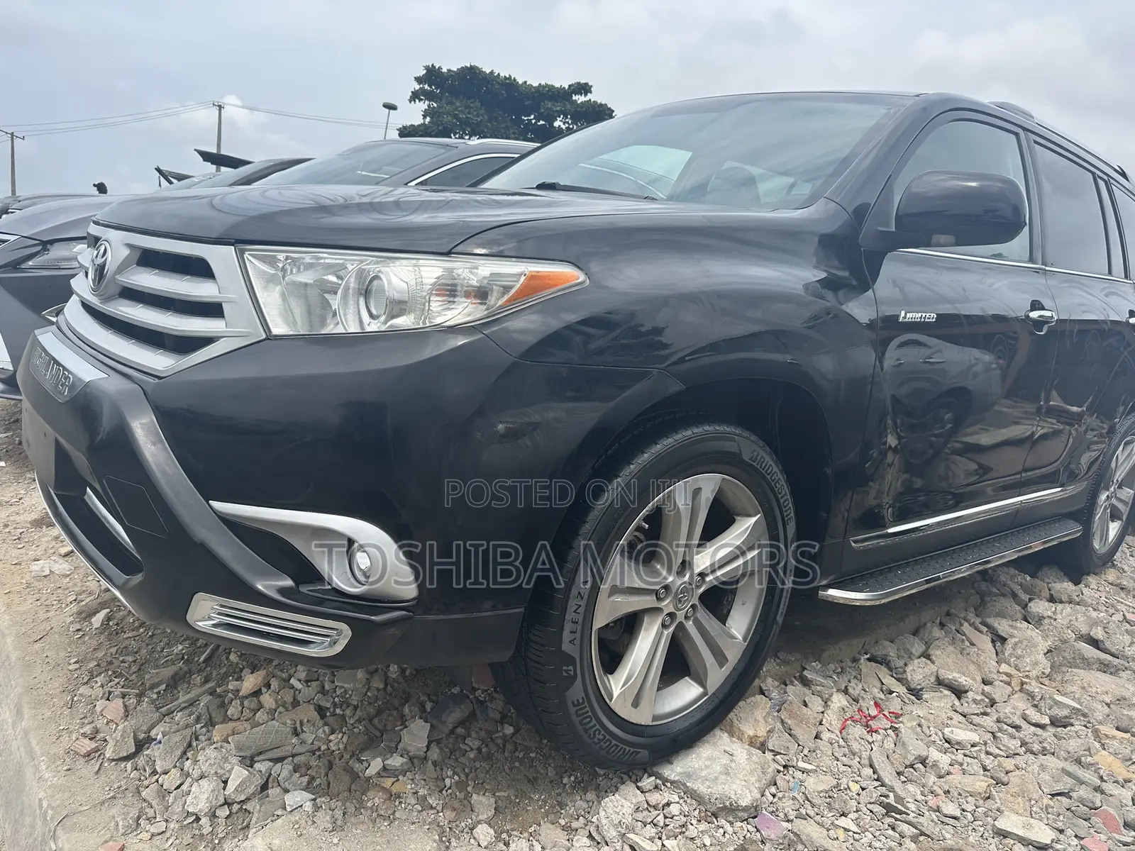 Toyota Highlander Limited 3.5l 4WD 2013 Black