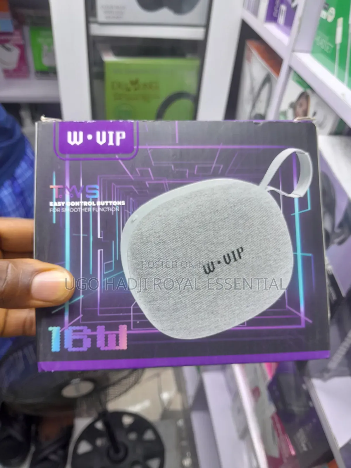 VIP-01 Big Bass Portable Wireless 16W Bluetooth Speaker