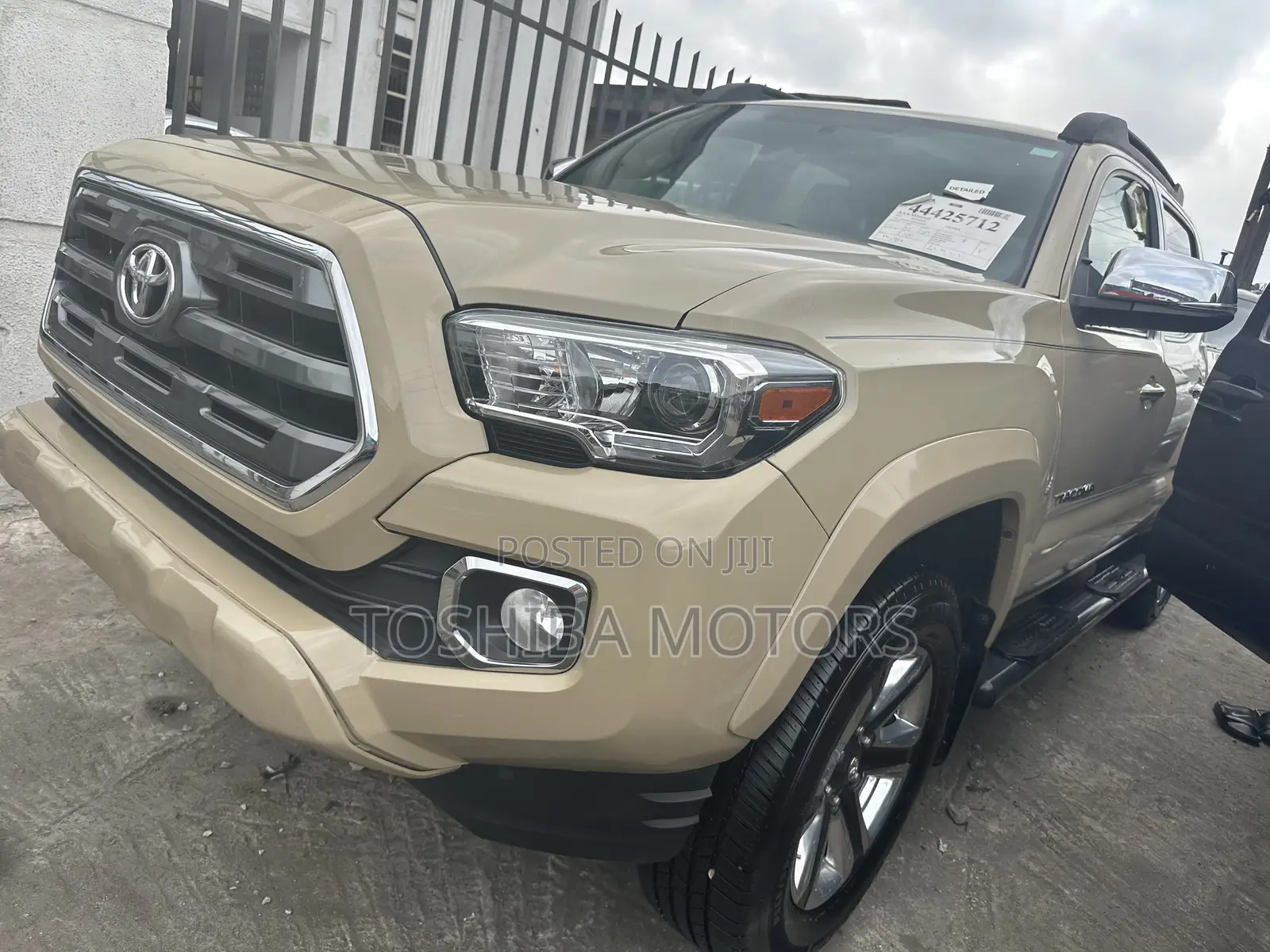 Toyota Tacoma Limited 2017 Brown