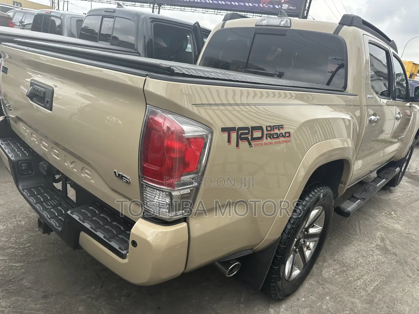 Toyota Tacoma Limited 2017 Brown