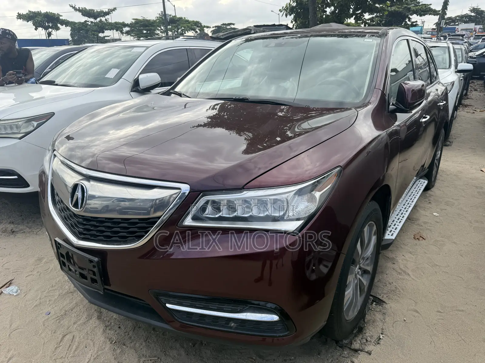 Acura MDX 2015 Burgundy