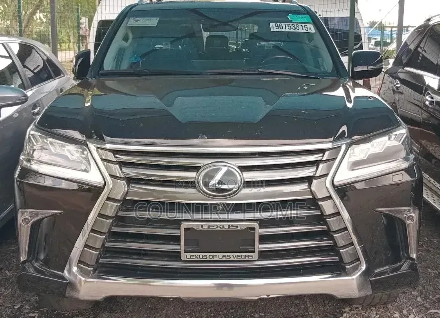 Lexus LX 570 (5 seats) AWD 2017 Matt Black