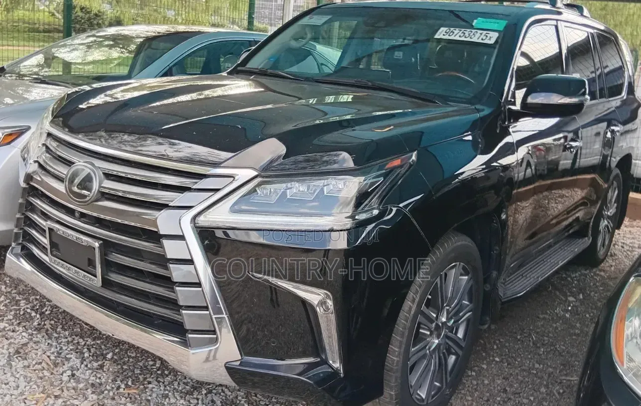 Lexus LX 570 (5 seats) AWD 2017 Matt Black