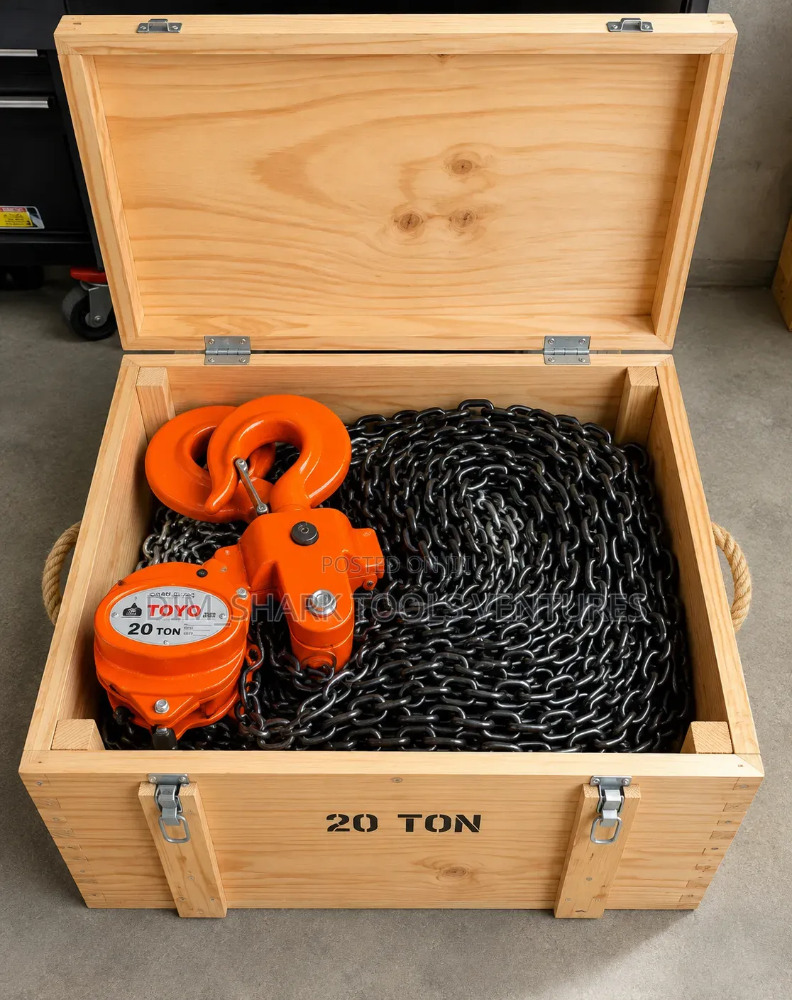 20ton Heavy-Duty Safety Chain Hook/Manual Chain Block Hoist