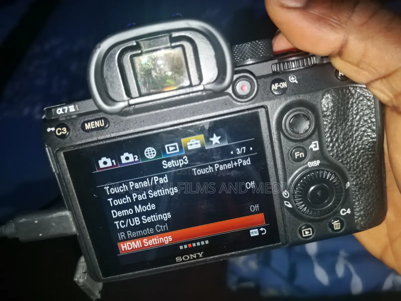 Sony A7iii Camera + Lens + DJI Gimbal