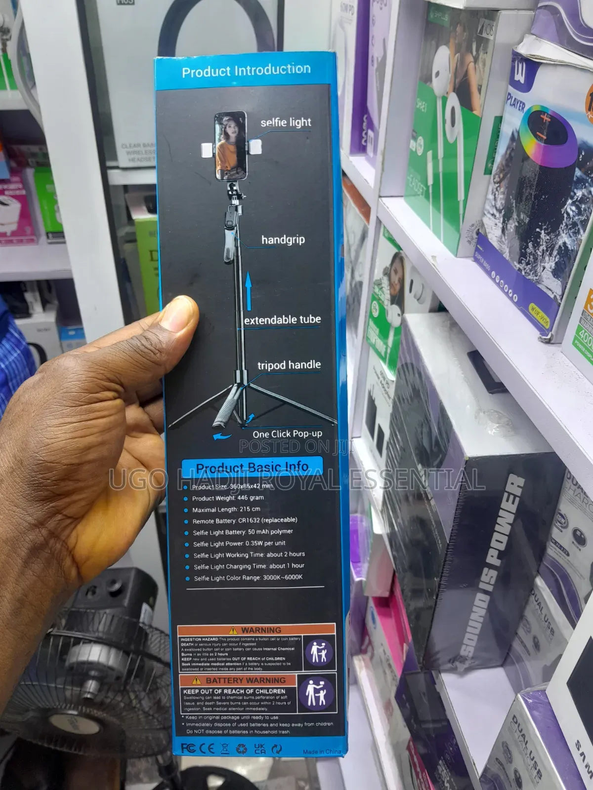  Ultra Long 215cm Selfie Stick Tripod Stand With Bluetooth Remote
