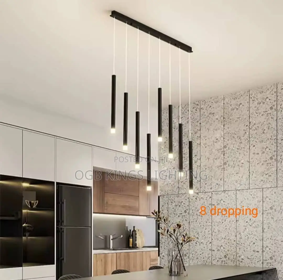 Dining Room Chandelier Three LED Simple Modern Cash Register Bar