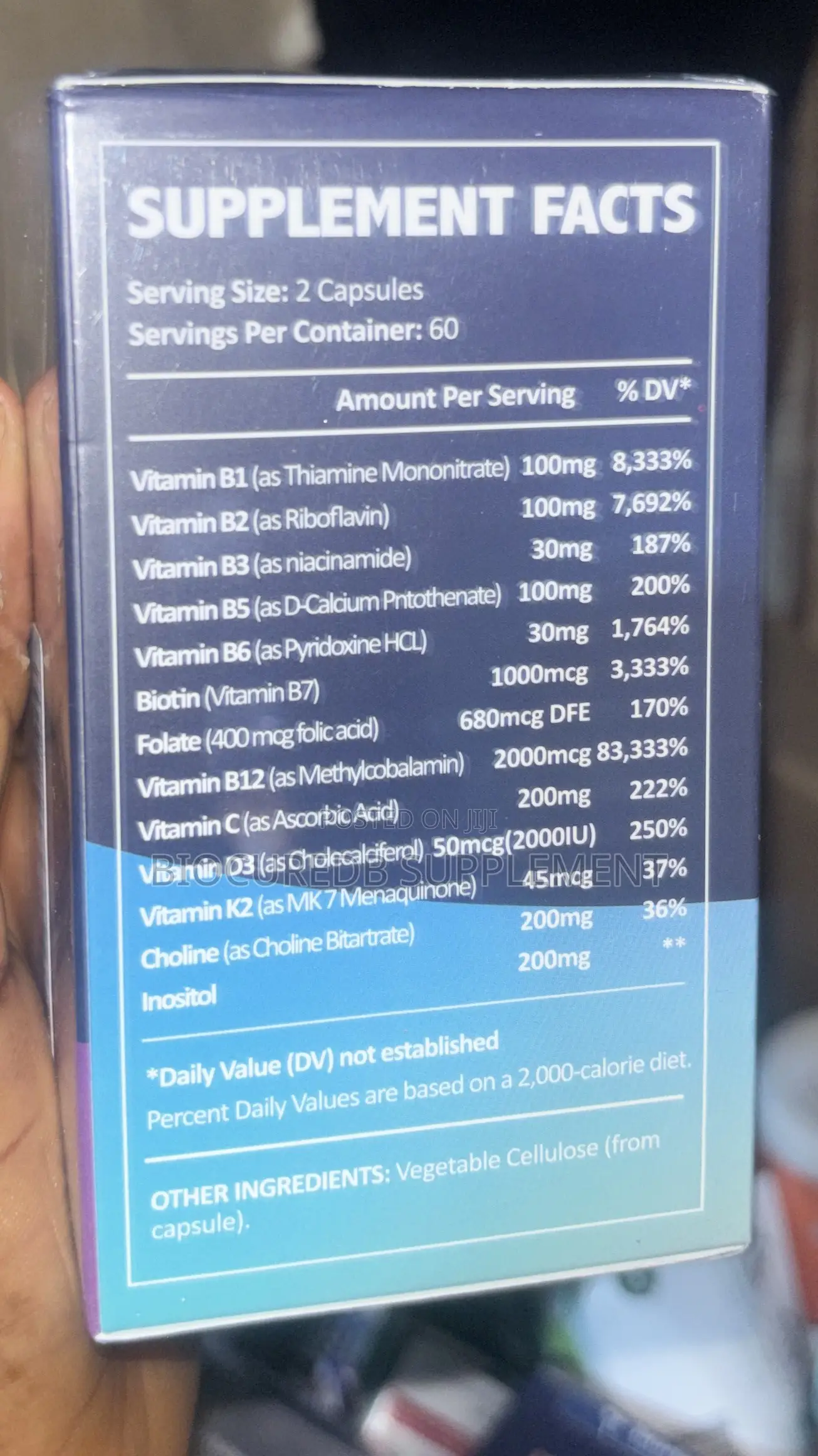 13-in-1 Vitamin B Complex 120caps