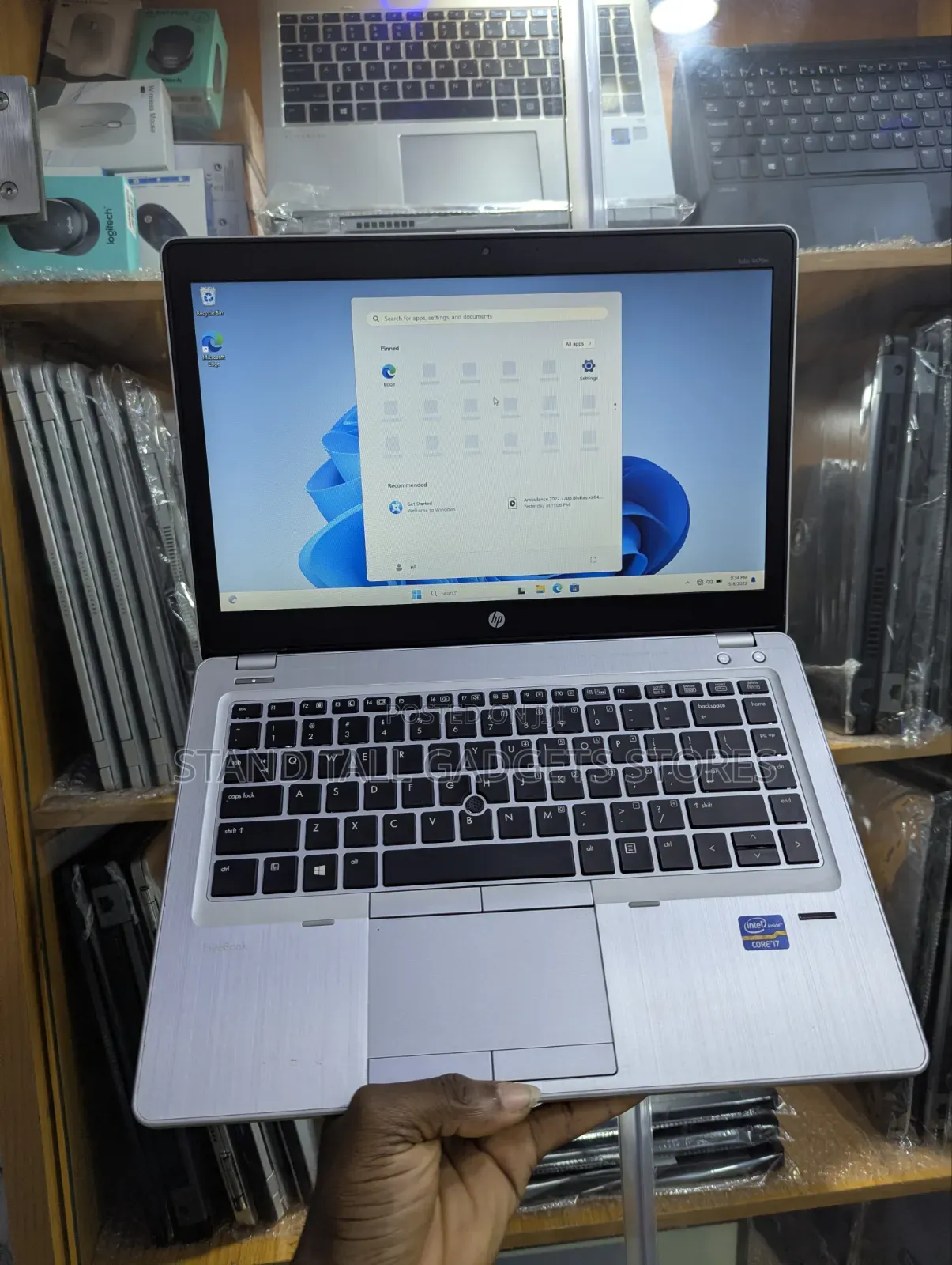 Laptop HP EliteBook Folio 9470M 8GB Intel Core i7 SSD 256GB