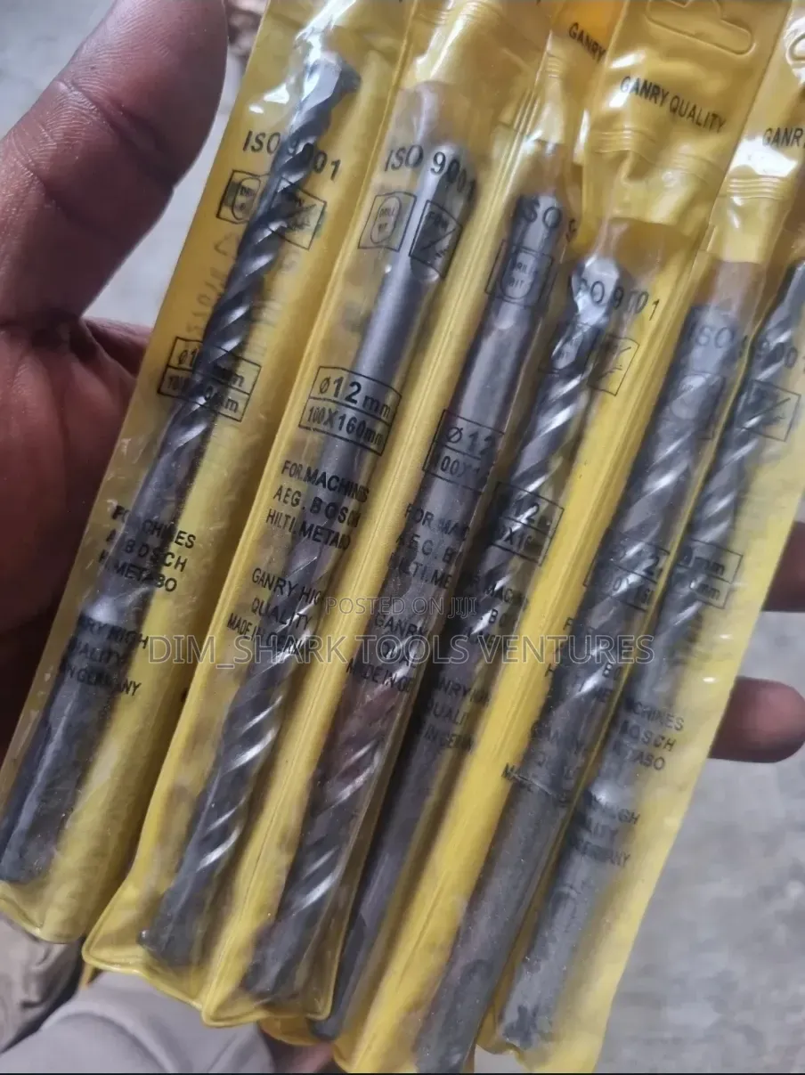 12mm Ganry Concrete Drill Bits(Available in All Sizes)