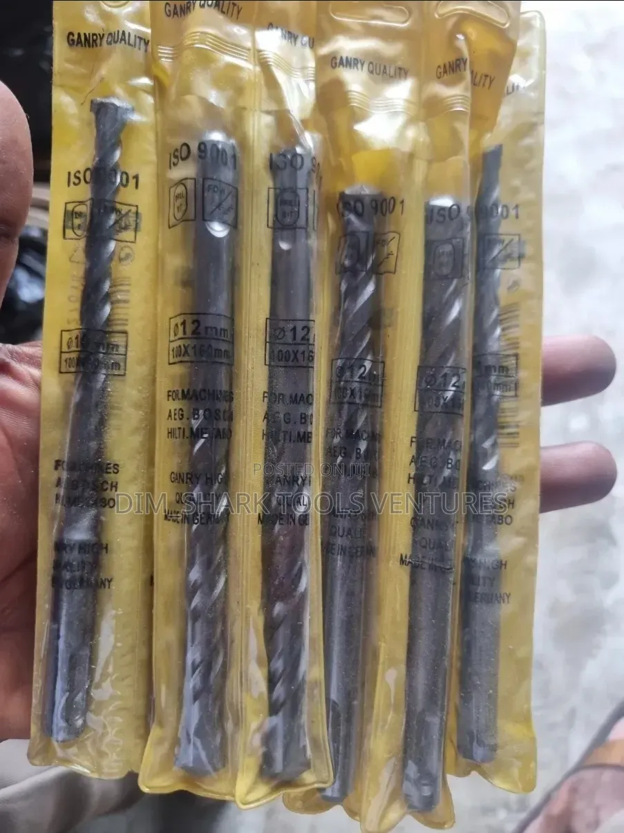 12mm Ganry Concrete Drill Bits(Available in All Sizes)