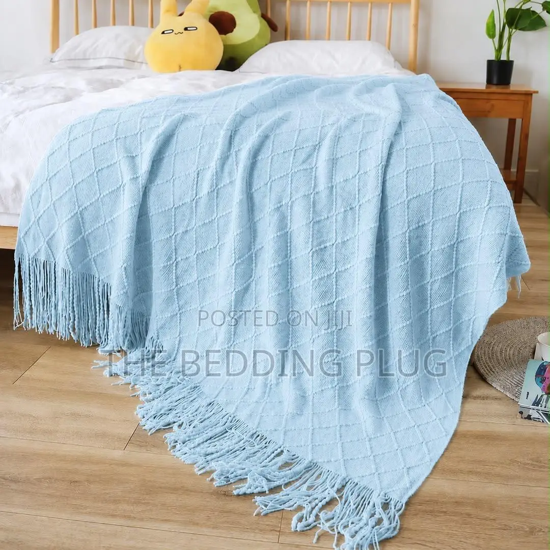 Sofa Throw Knitted Blanket