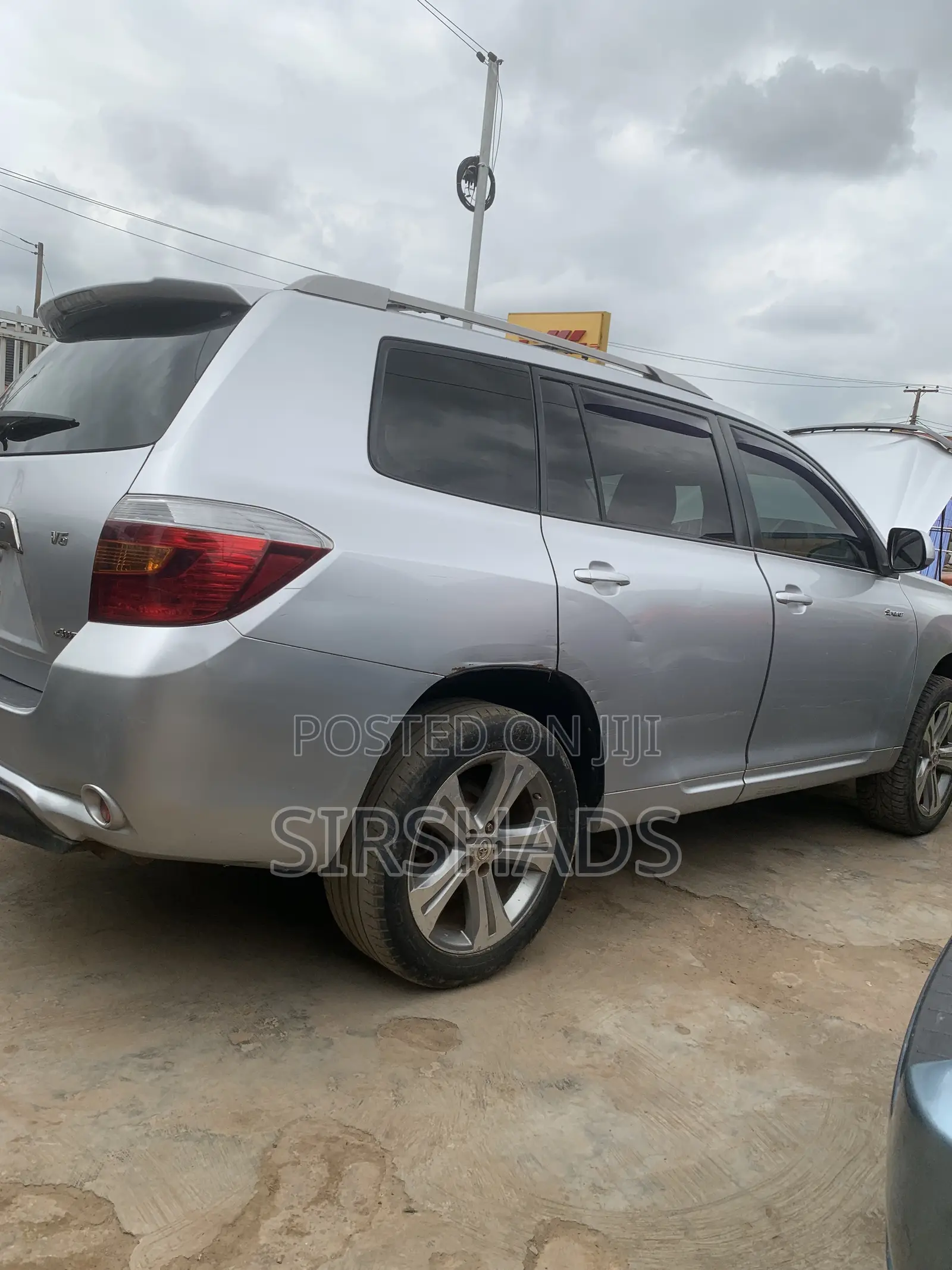 Toyota Highlander V6 2009 Silver