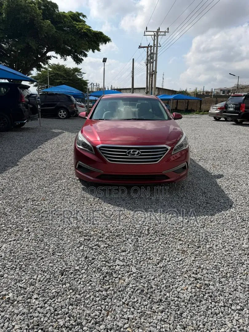Hyundai Sonata 2015 Red