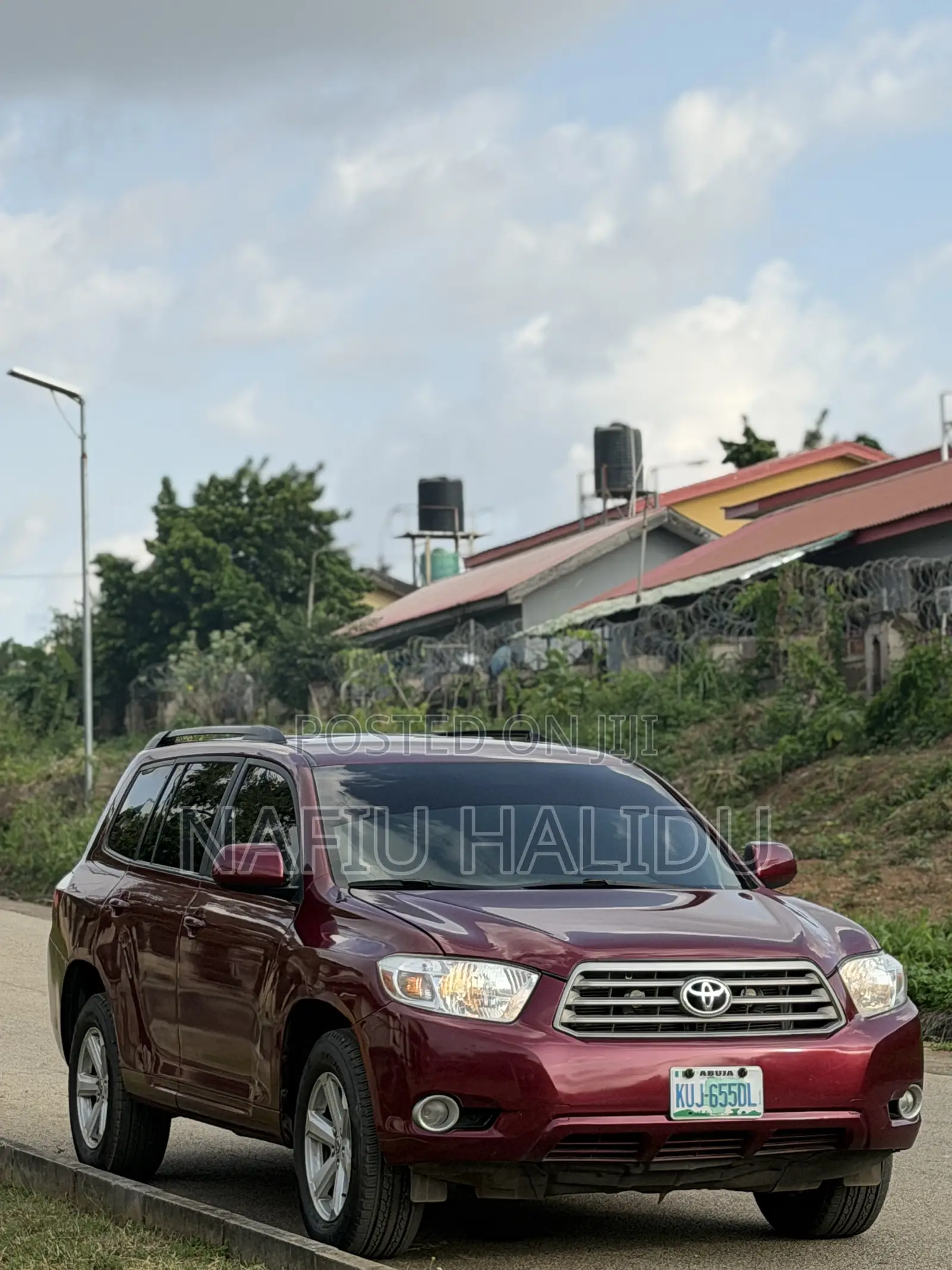 Toyota Highlander 2010 Maroon
