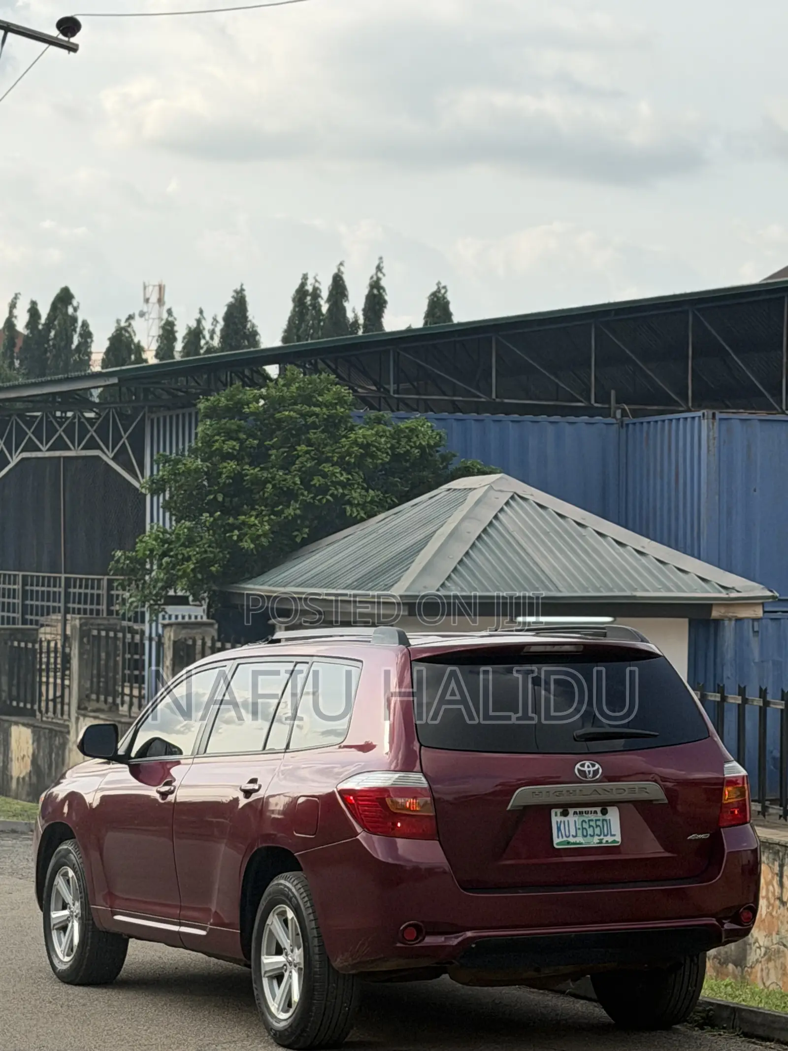 Toyota Highlander 2010 Maroon