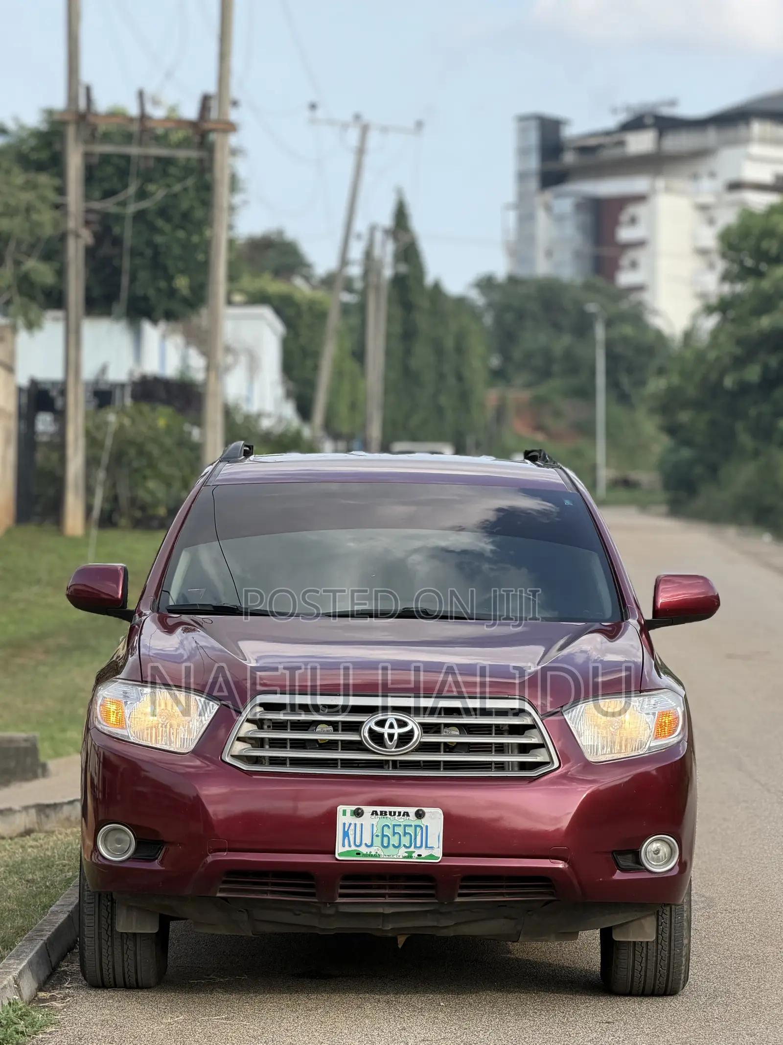 Toyota Highlander 2010 Maroon
