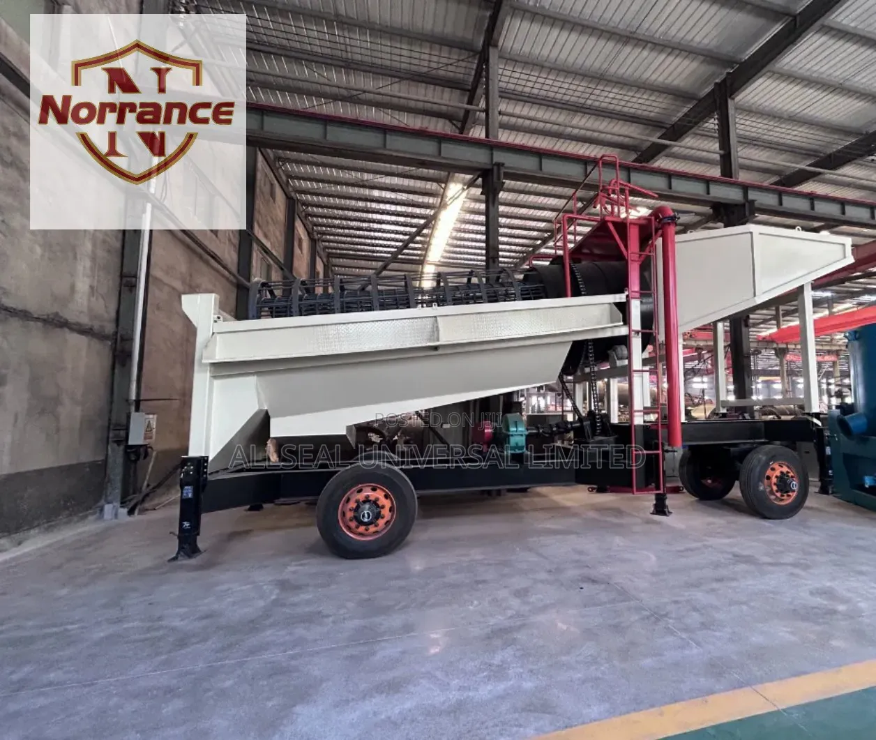 Norrance Gold Washing and Screening Machine (Nous Parlons Français)