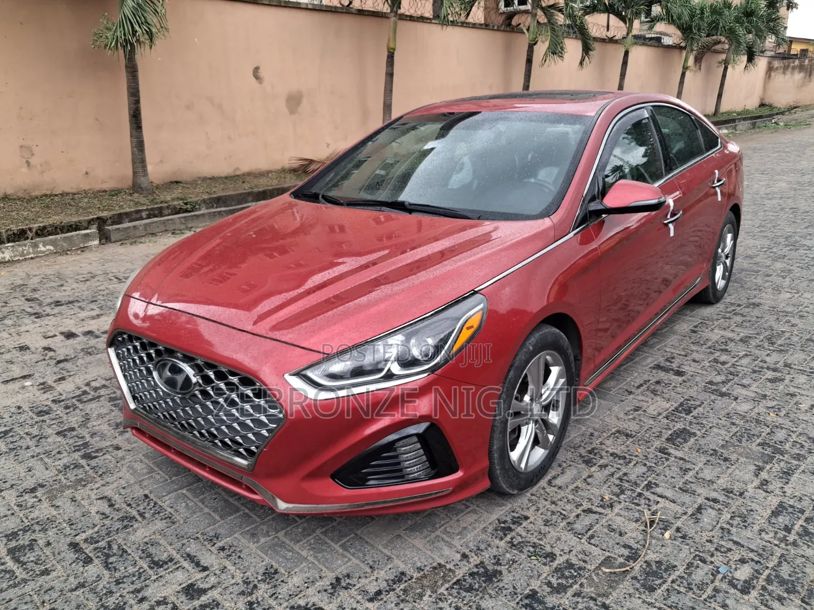 Hyundai Sonata 2018 Red