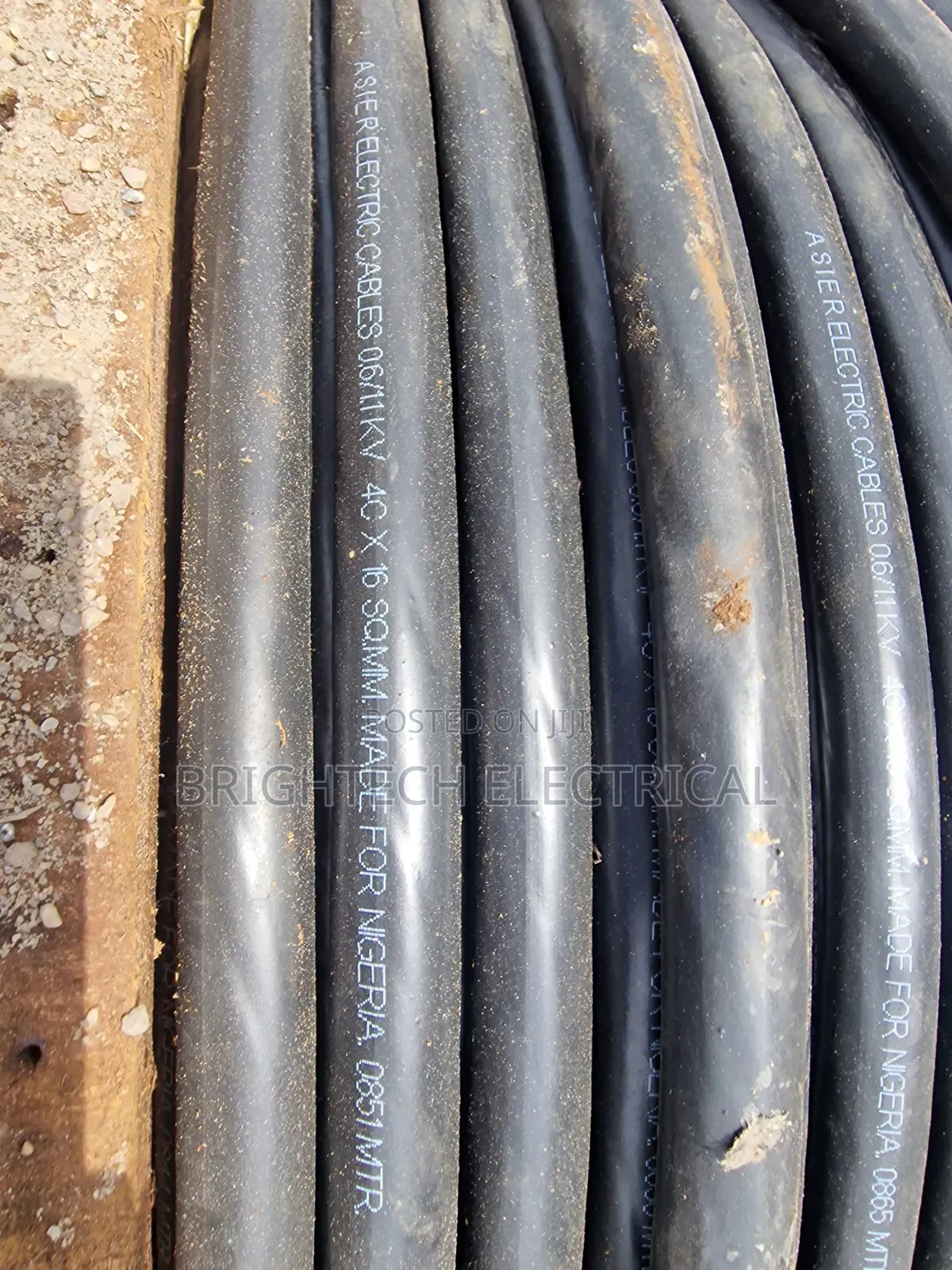 16mmx4core ARMOURED Aluminium Cable
