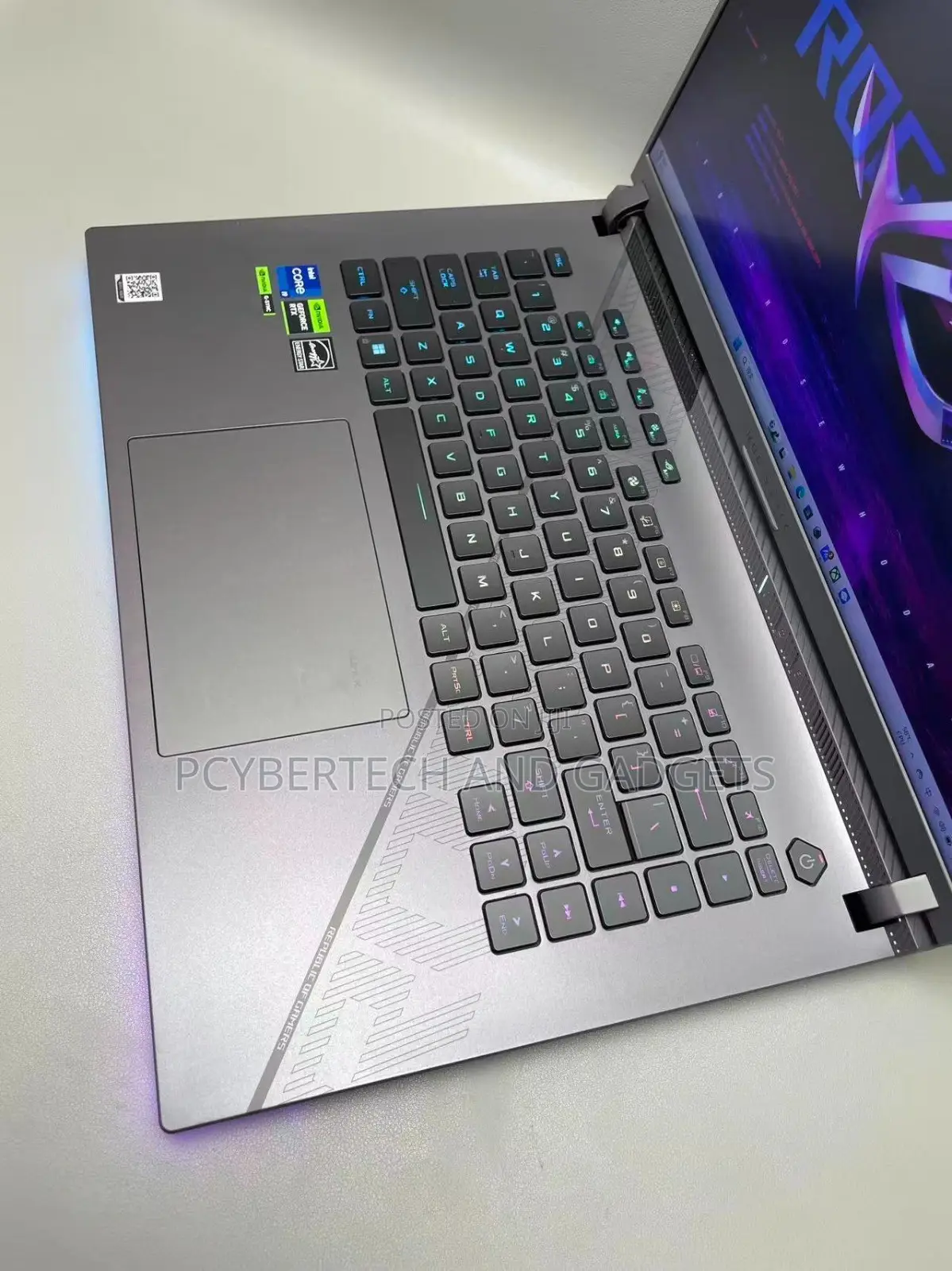 New Laptop Asus ROG Strix G16 G614 8GB Nvidia SSD 1T