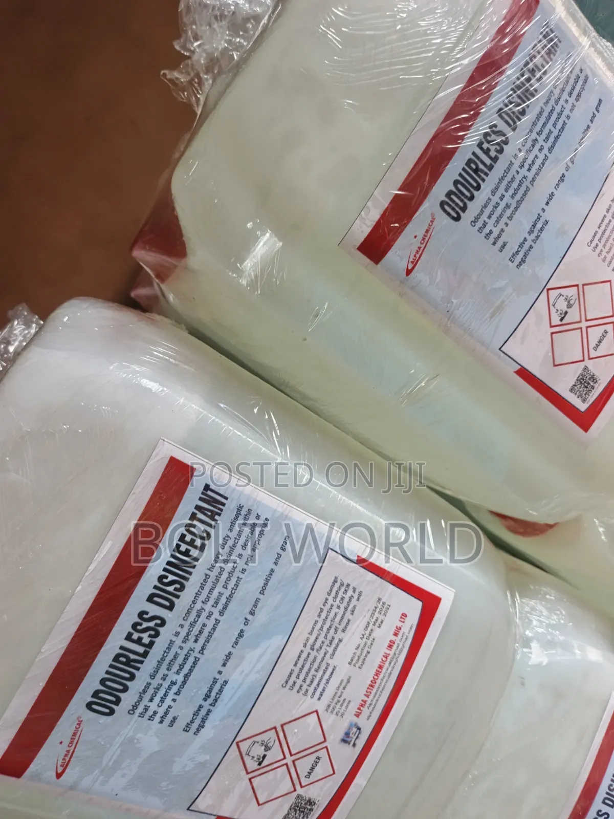 Odourless Disinfectant 20l