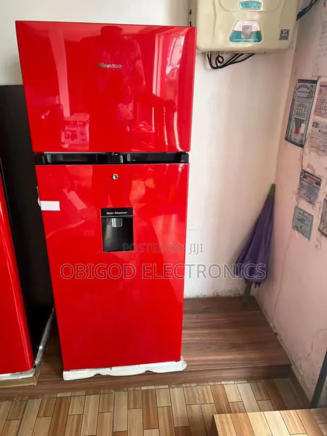 HISENSE RED Fridge/ Freezer