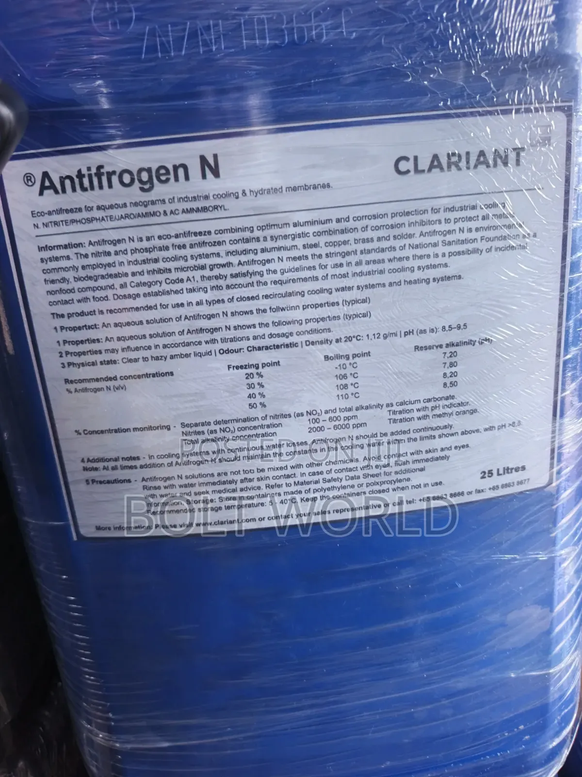 Antifrogen N -25 Liters Clariant