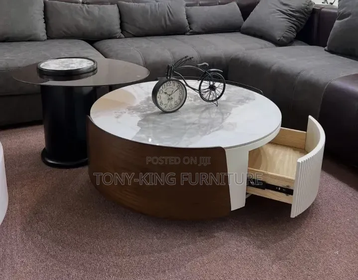 Luxury Coffee Table Modern Living Room Decoration Interior With Drawer