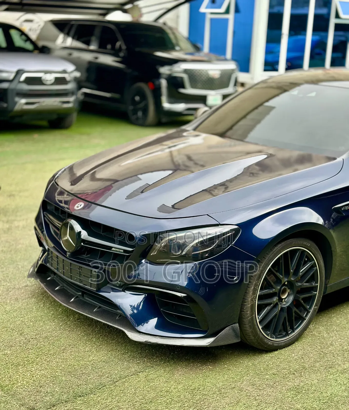Mercedes-Benz E63 2018 Blue