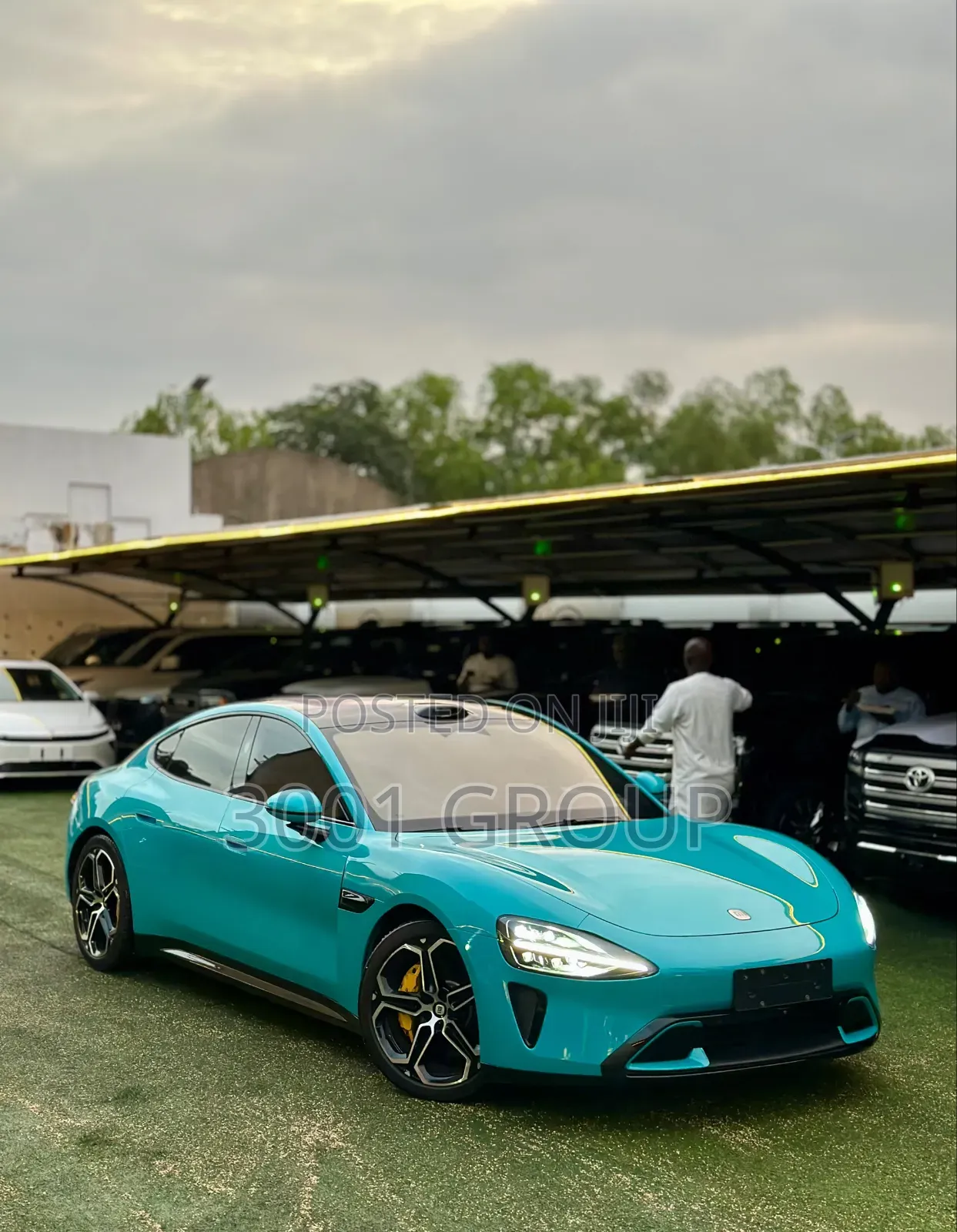 New Xiaomi SU7 2026 Blue