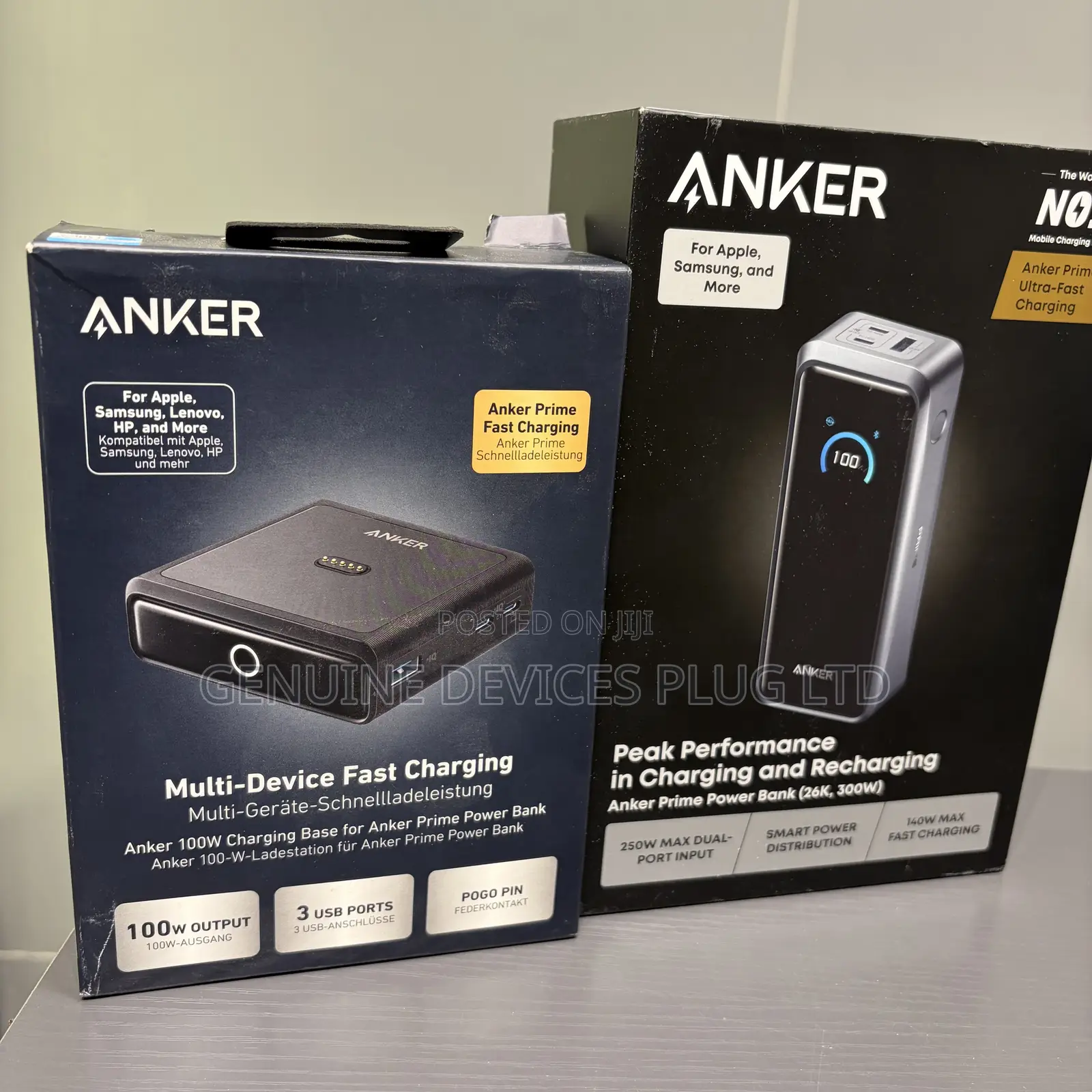 Anker Prime Power Bank, 26,250mAh 300W With Fast Charging Base