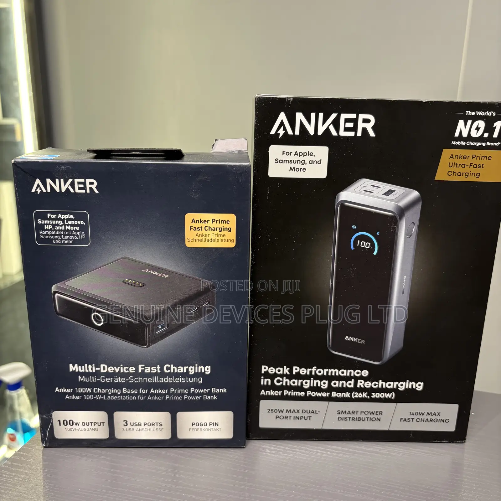Anker Prime Power Bank, 26,250mAh 300W With Fast Charging Base