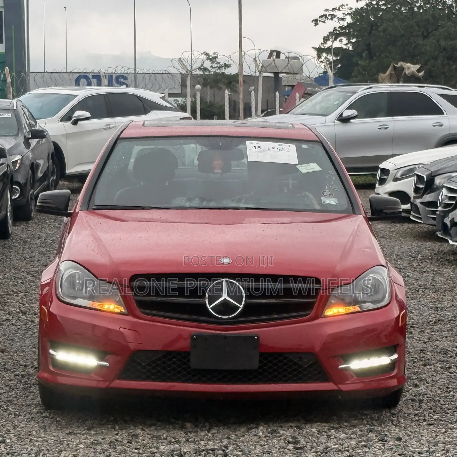 Mercedes-Benz C300 Sport 4Matic Sedan AWD (3.5L 6cyl 7A) 2013 Red