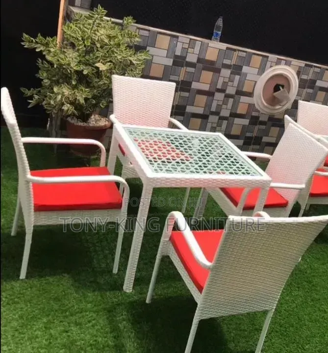 Imported Synthetic Rattan Outdoor Dining Set