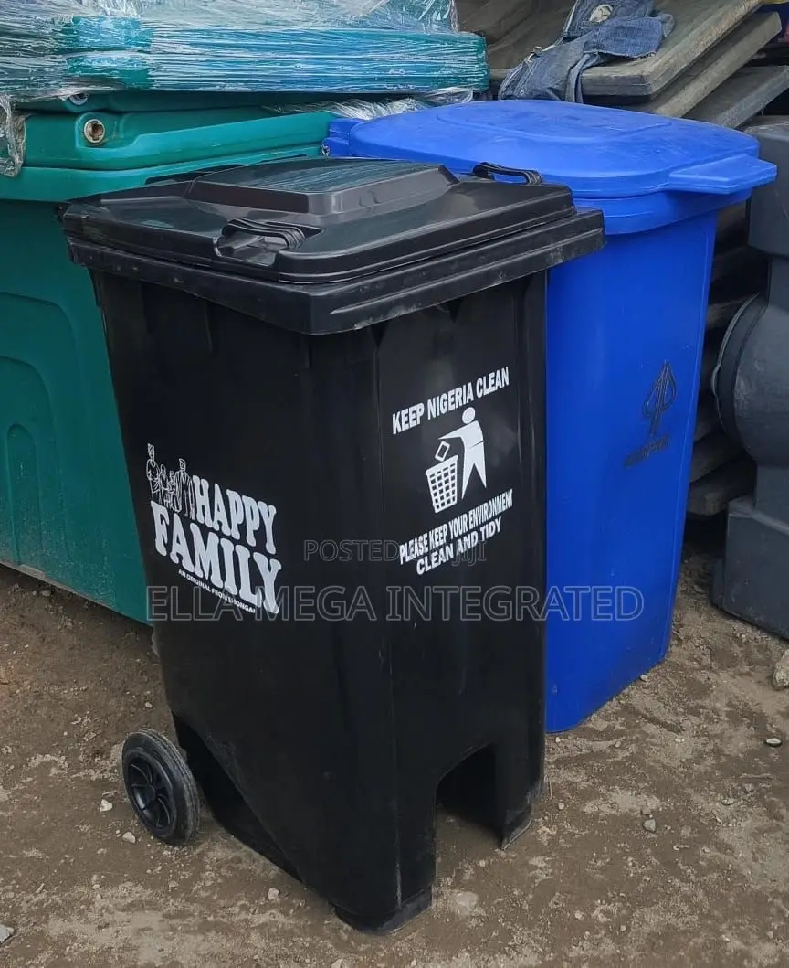 240litre Happy Family Waste Bin