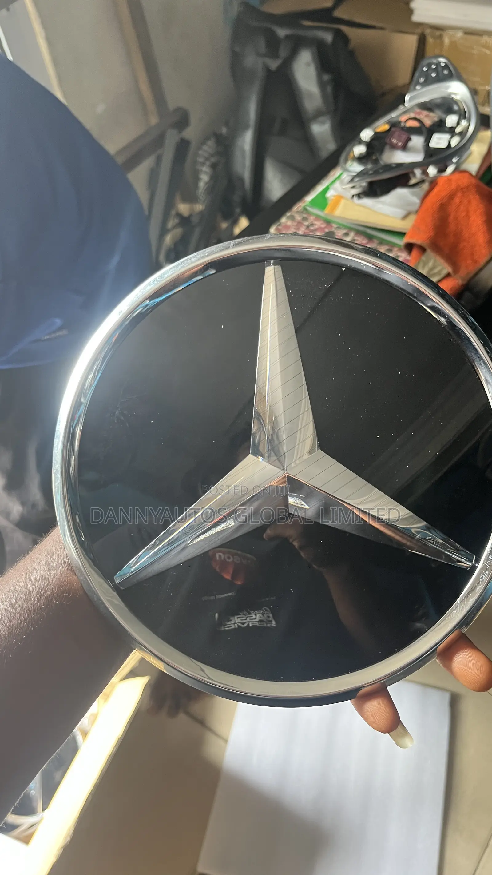 Front Grille Distronic Radar Star for C300,GLC 300,GLE 450,GLE 53,167