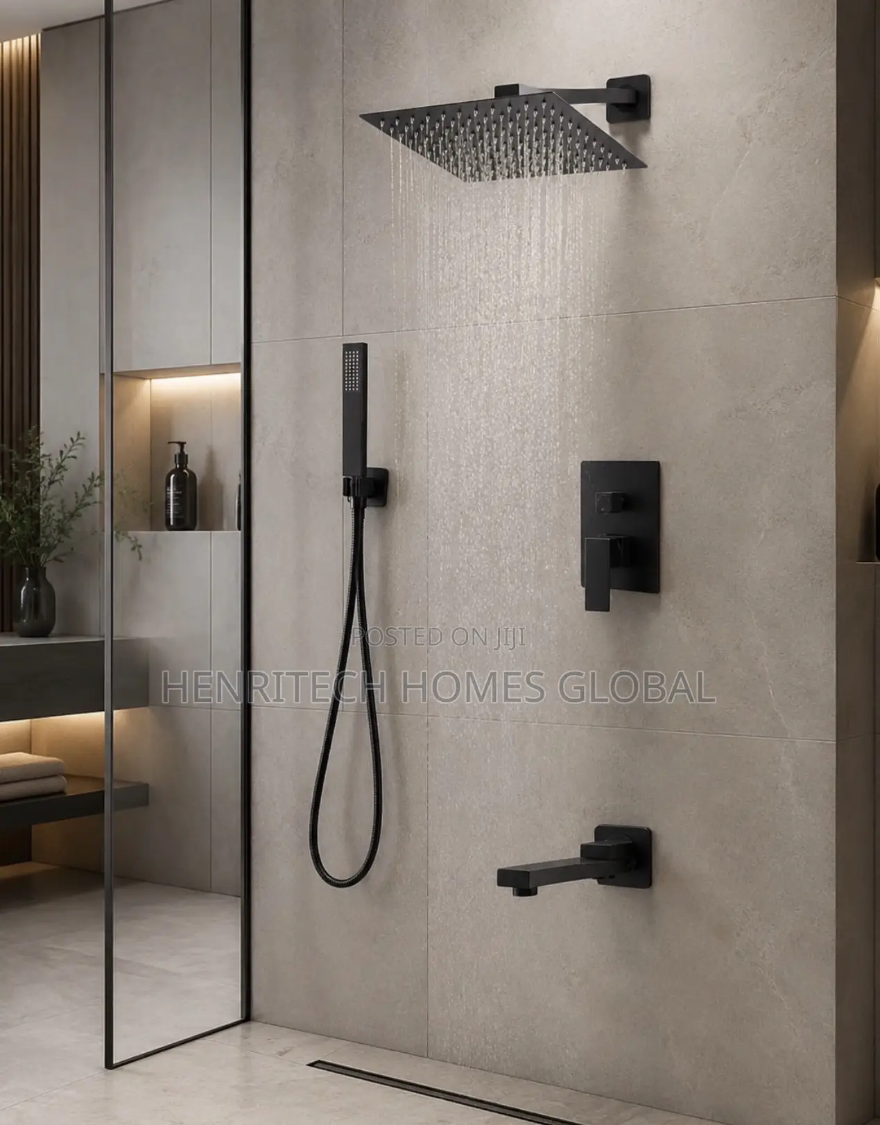 5-Way Conduit Shower – Premium Anti-Rust Material