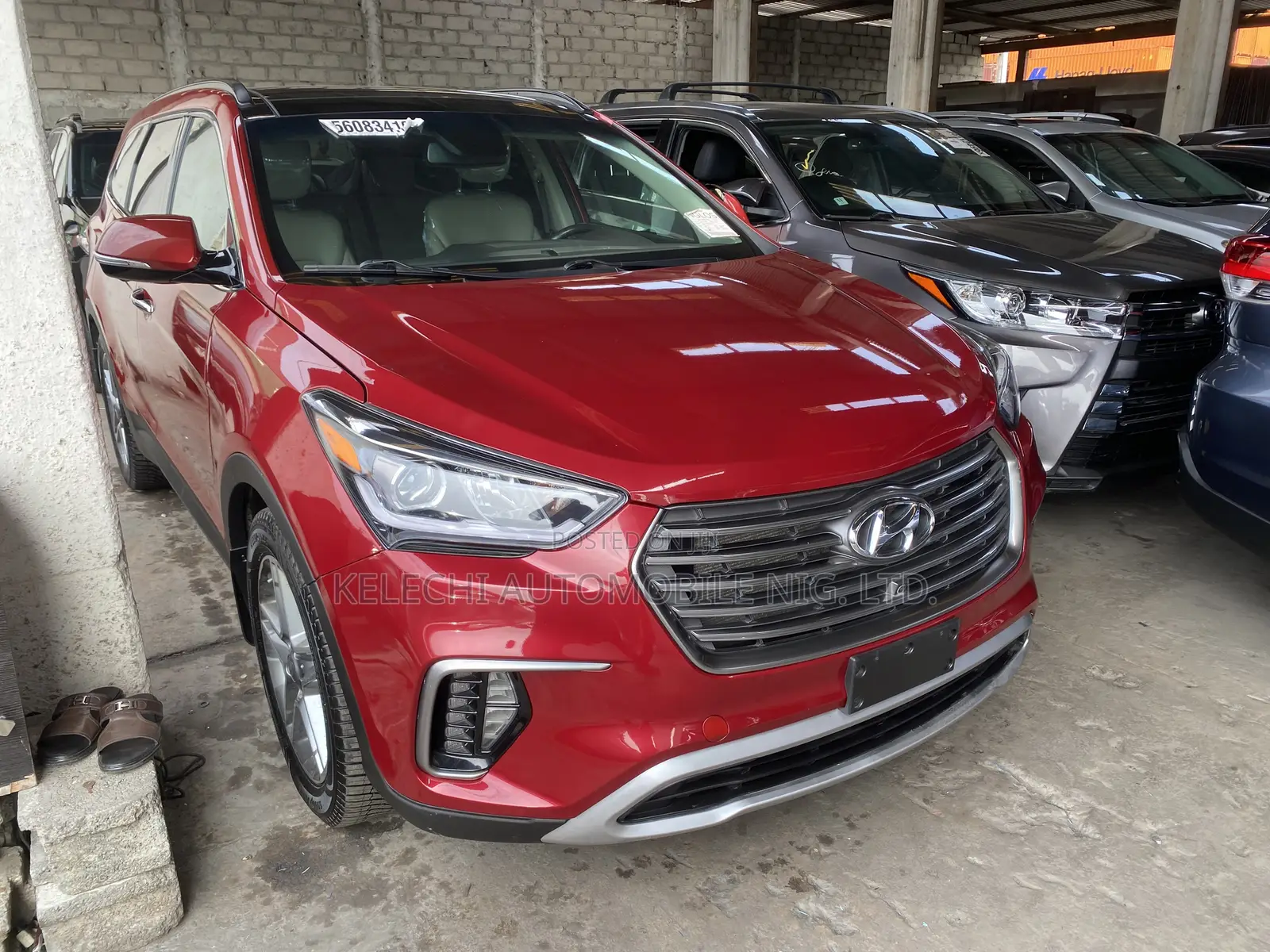 Hyundai Santa Fe Limited Ultimate AWD 2018 Red