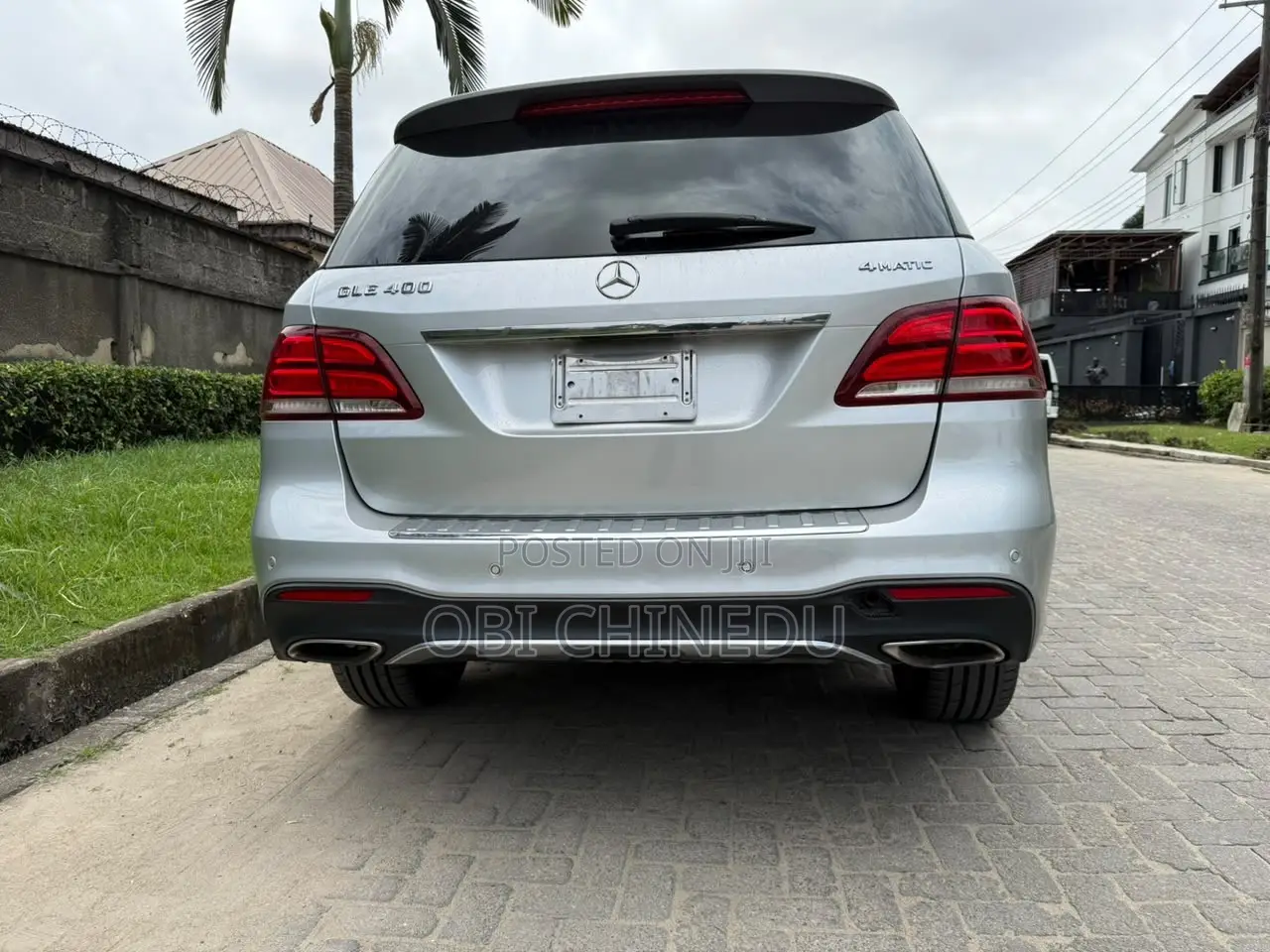 Mercedes-Benz GLE-Class GLE 400 4MATIC 2016 Silver
