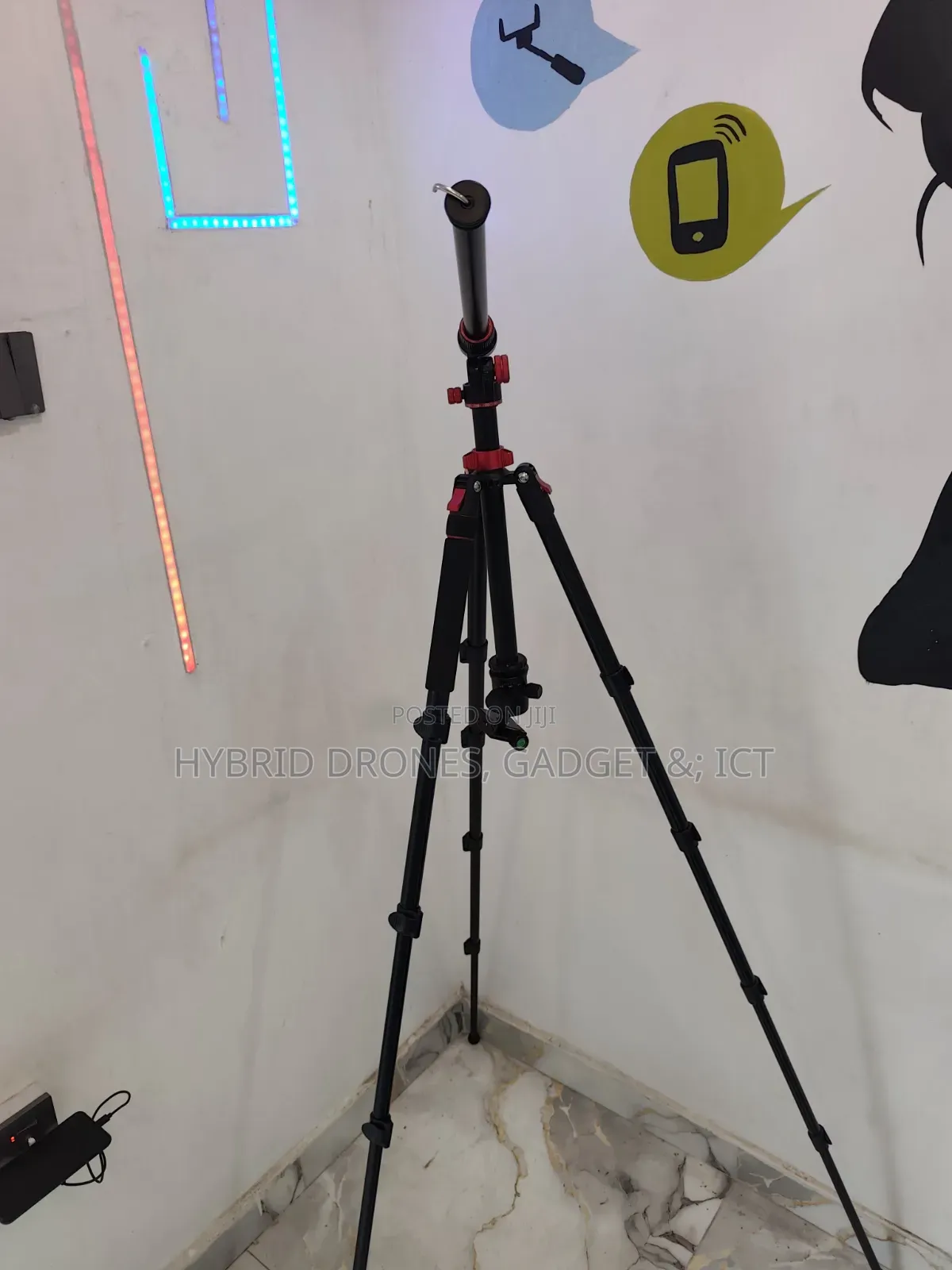 8Ft 360 Over Head Professional Tripod for Camera Mobile Phone