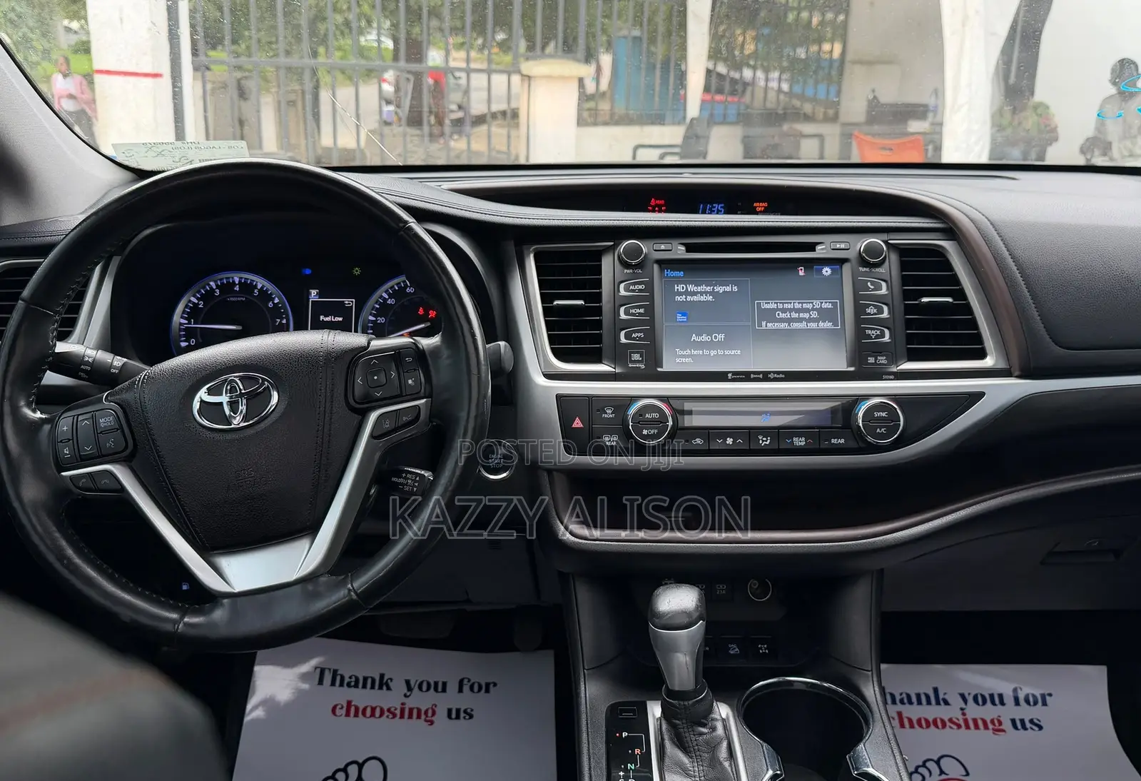 Toyota Highlander Limited Platinum 4x4 V6 (3.5L 6cyl 8A) 2018 Gray